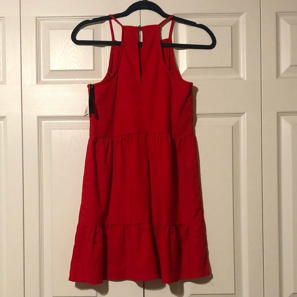 Speechless High Neck Flounce Hem Dress - Picture 4 of 5